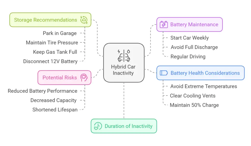 Infographic - how long can a hybrid car sit without being driven?